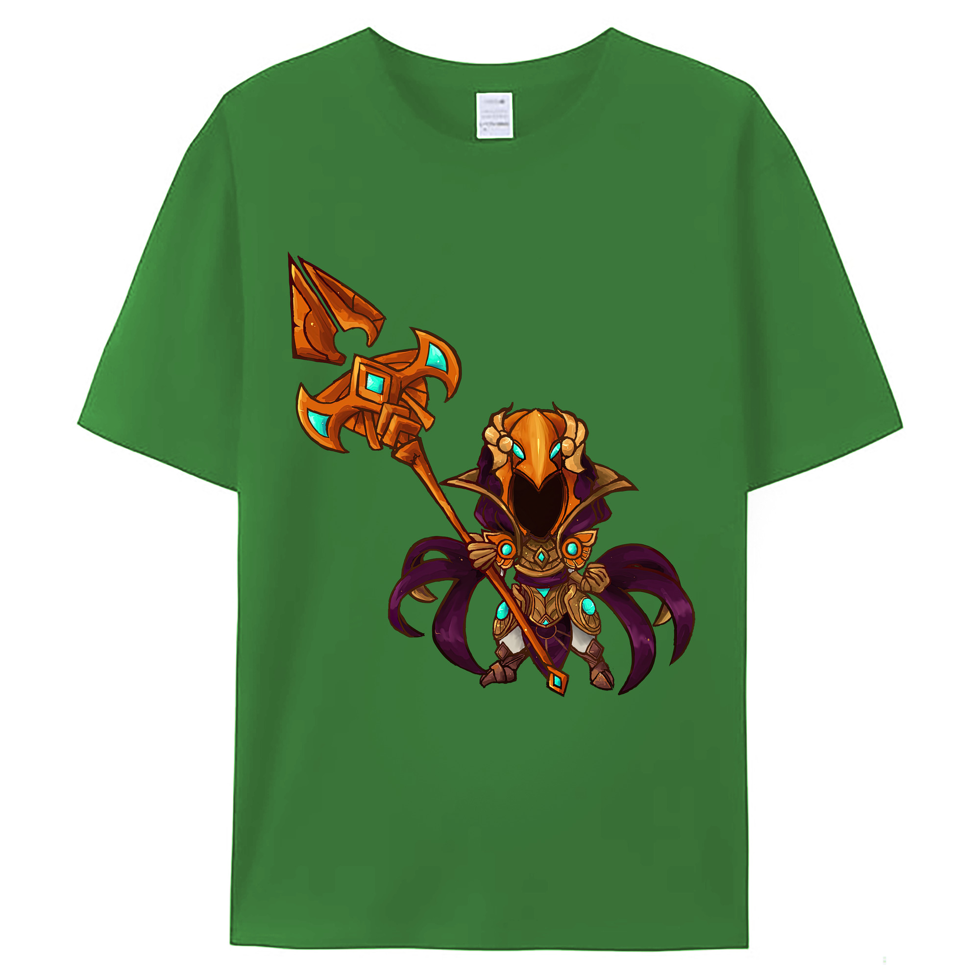 （画像用） リーグ・オブ・レジェンド League of Legends LOL レディースカジュアルプリントTシャツ（綿100％）